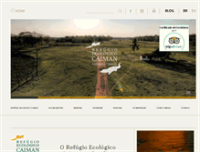 Tablet Screenshot of caiman.com.br